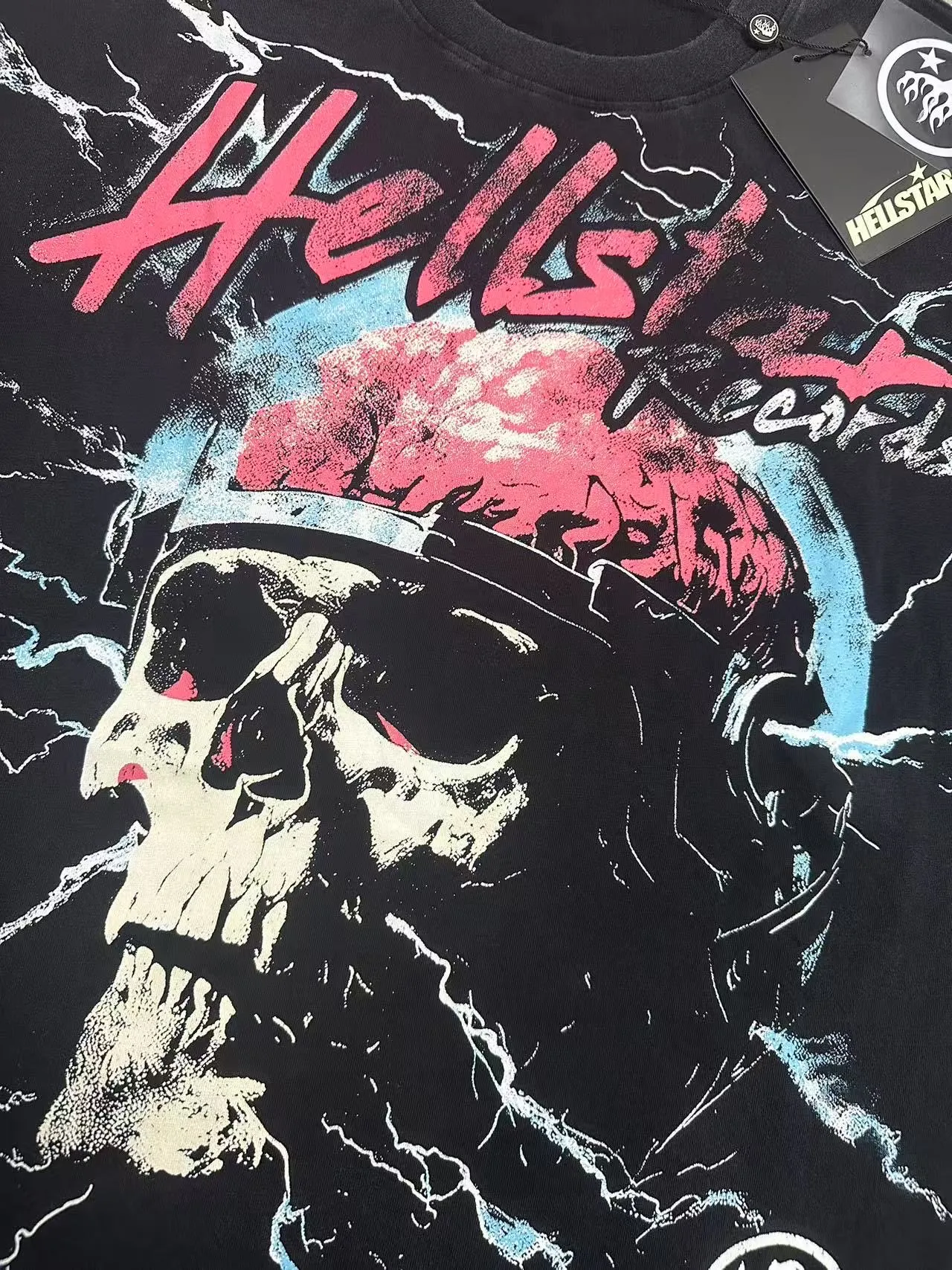 904# Black I P62 Hellstar T （fabric):32 250 Sizes（size）：S-M- L- X L （colour）： Black
